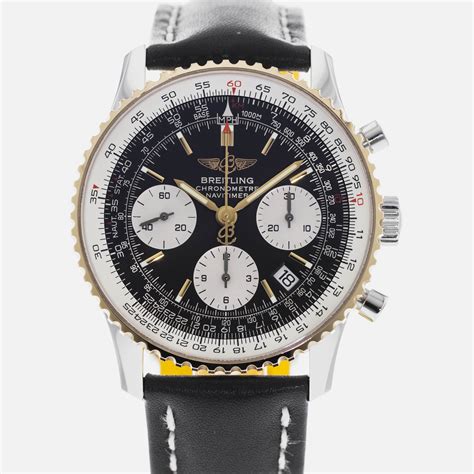 used breitling navitimer d23322|breitling a23322 pusher.